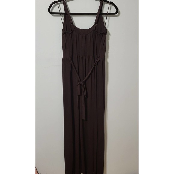New Directions Black Maxi Dress with built-in lined bra. Petite Large. - Picture 6 of 11